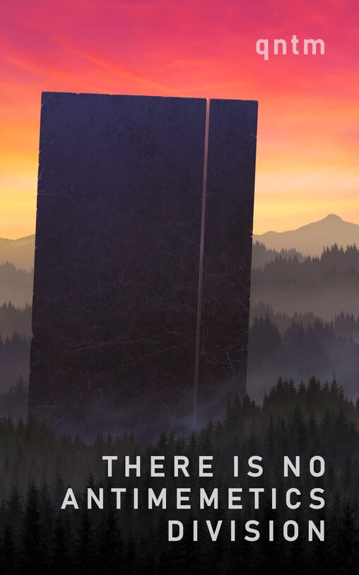 There Is No Antimemetics Division book cover